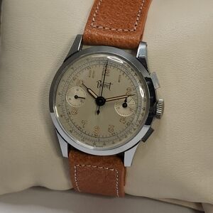 Vintage Circa 1940s Mens Bovet Chronograph